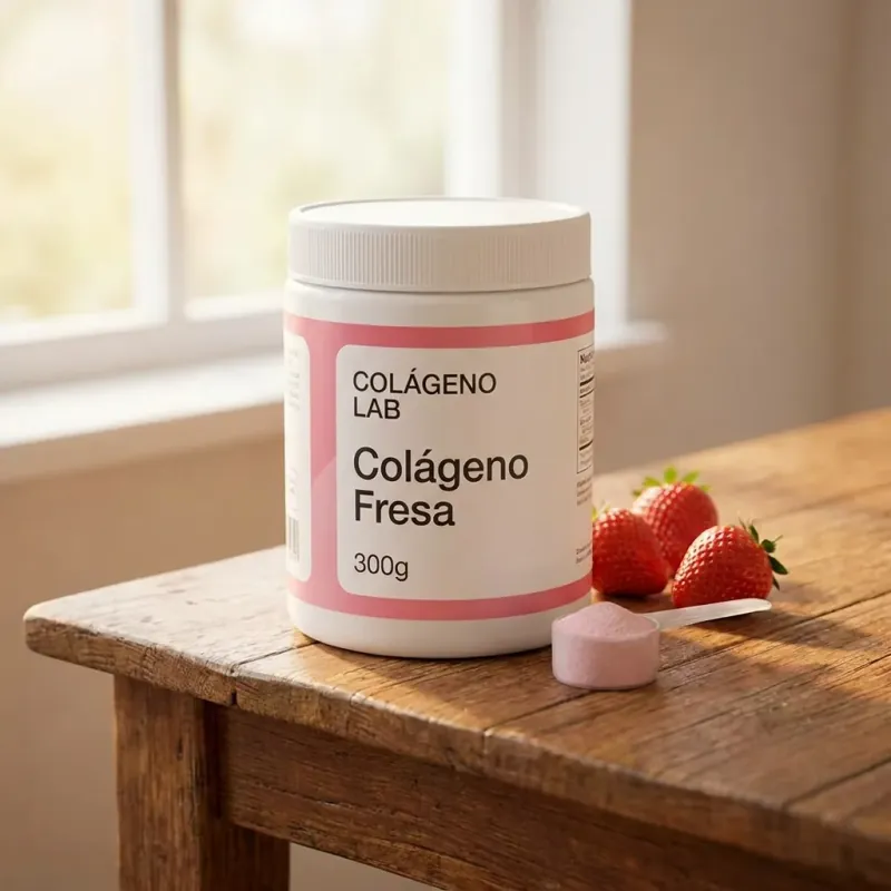 Colágeno Sabor Fresa 300g
