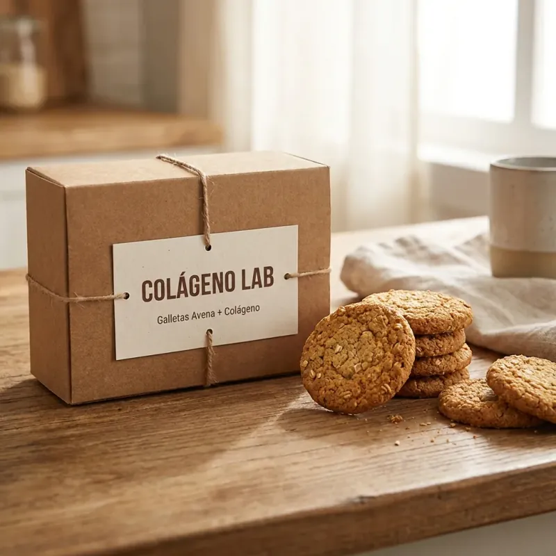 Galletas de Avena con Colágeno Caja 12